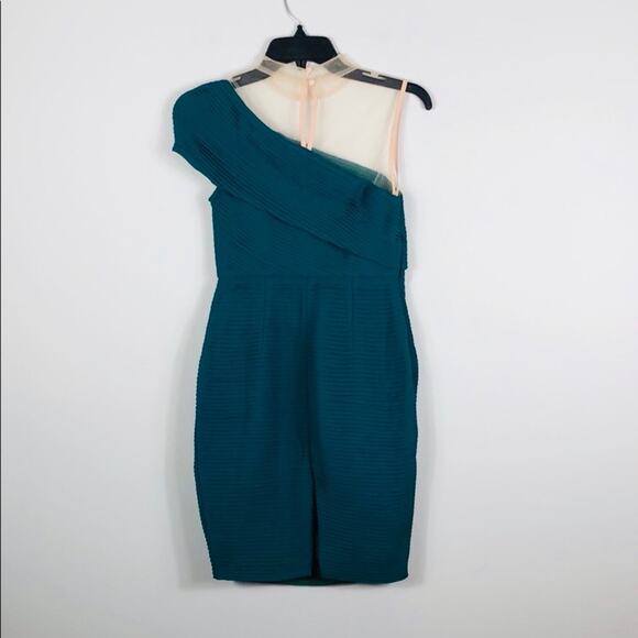 Aijek Toga Dress Green Revolve - Picture 6 of 6